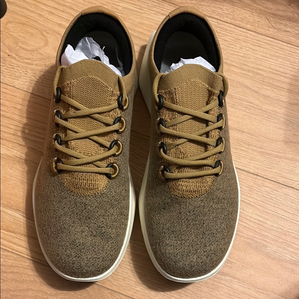 Allbirds Men's Sneakers in Brown and Cream